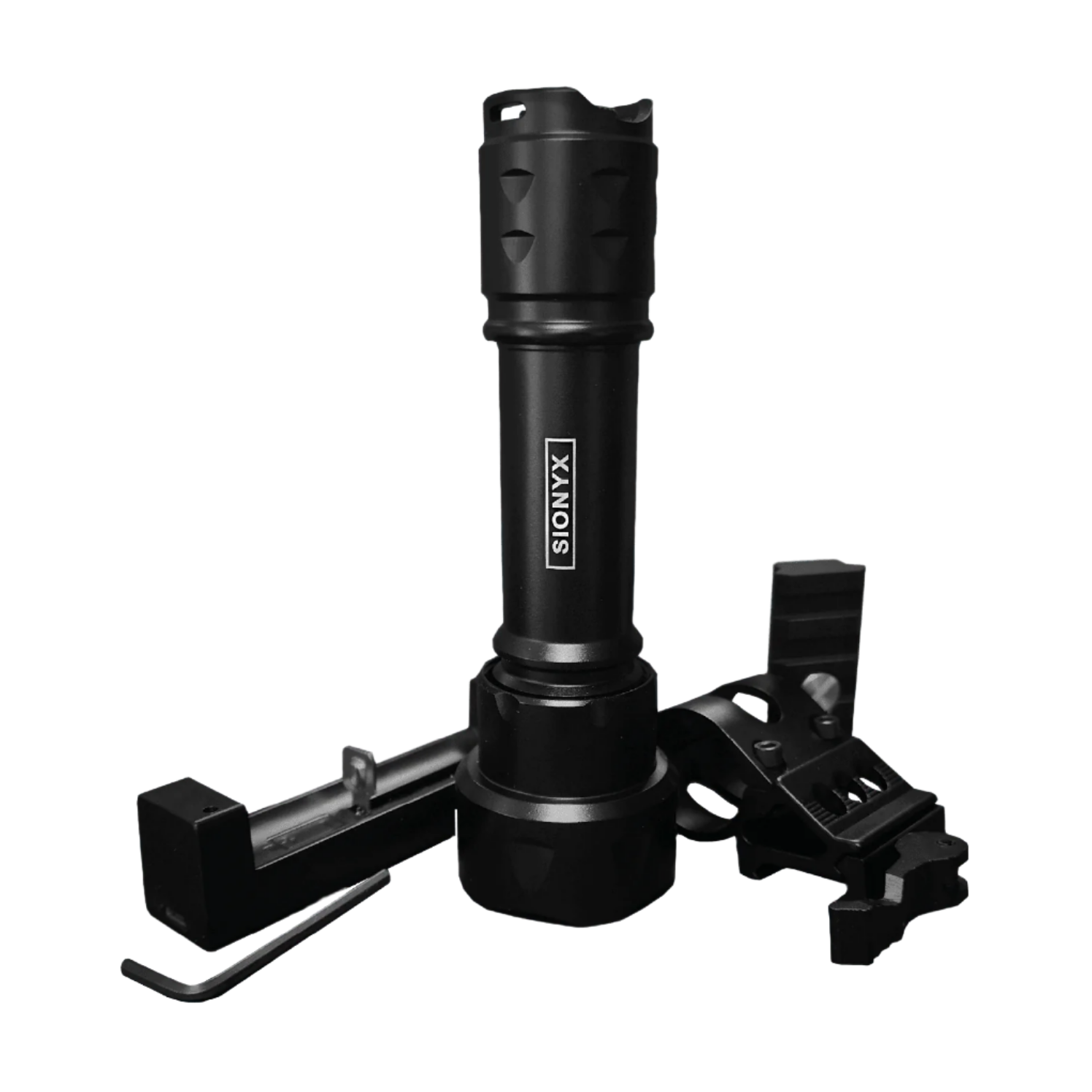 Angled product view of SiOnyx IR illuminator
