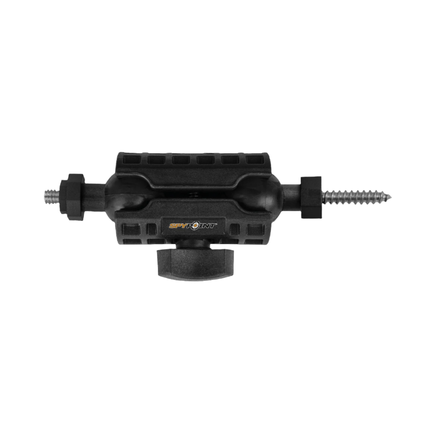 Side view of SPYPOINT MA-500 with visible screw thread and base adjustment mount