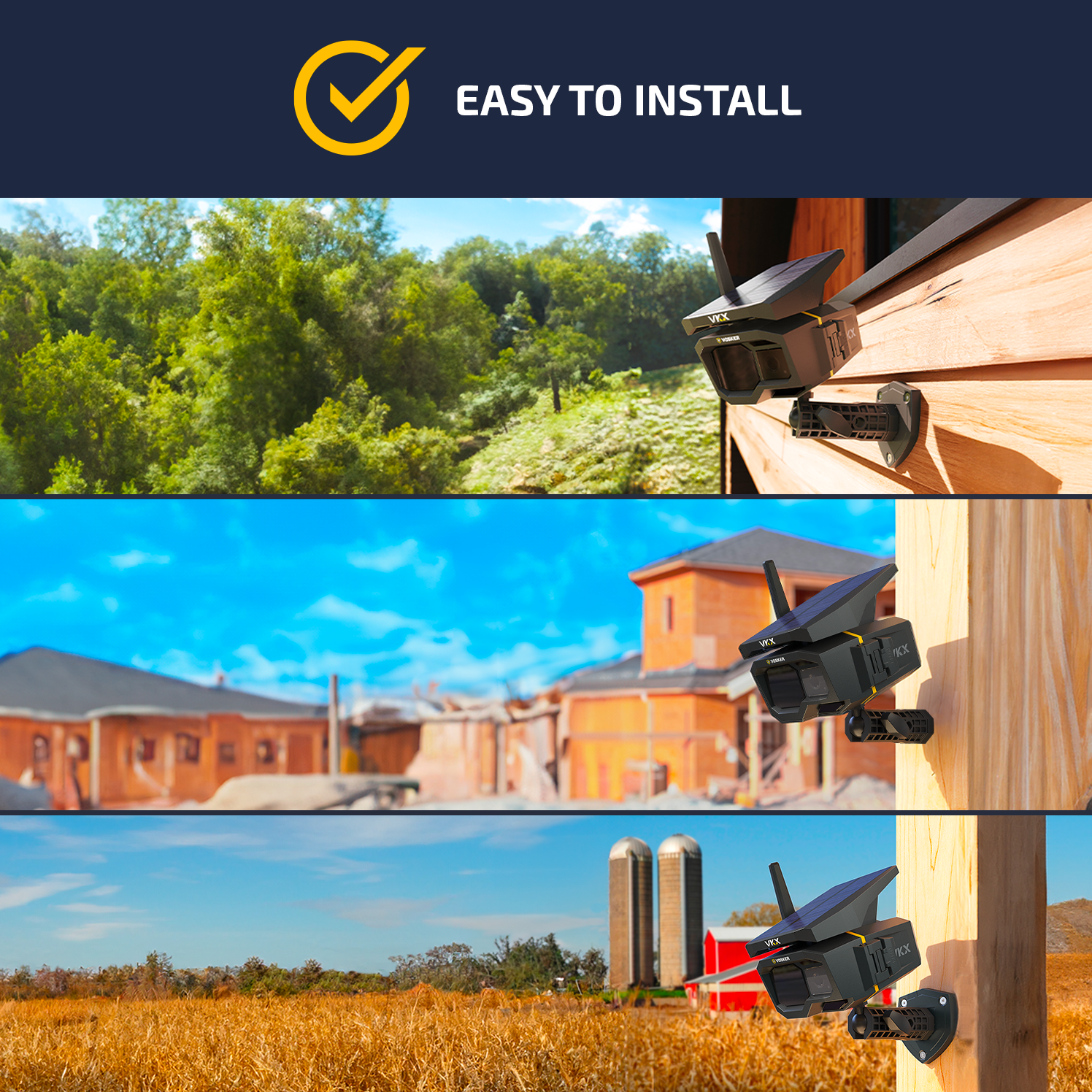 Photo of Vosker VKX LTE Solar Cellular Camera – Cellular by Vosker , Wild Optic